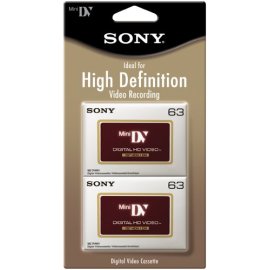 Sony High Definition Minidv Videocassette