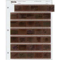Print File Archival 35mm Size Negative Pages Holds Seven Strips of Five Frames, Pack of 25