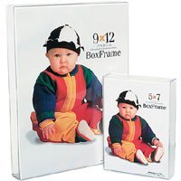 MCS Original Clear Acrylic Box Picture Frame for 8x 10 Photographs.
