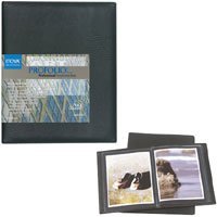 Itoya Art Profolio Professional Presentation Book with 24 Sleeves for 8 x 10 Photos.