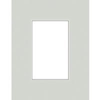 Savage ProMatte, Single 11 x 14 Photo Mat with 8 x 10 Opening, Bevel Cut, Acid Free, Single Color: Oxford Gray