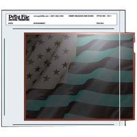 Print File Archival Negative Pages Holds One 4 X 5 Sleeved Negative or Transparency, Pack of 100