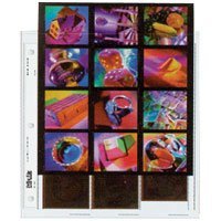Print File Archival 120 Size Negative Pages Holds Three Strips of Four 6x6 Frames with Contact Sheet, Pack of 100