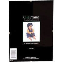 MCS Glass Clip Picture Frame for 4x 6 Photographs
