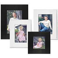 Collectors Gallery Sturdy Easel Frame for 4 x 6 Photographs, White (6 Pack)