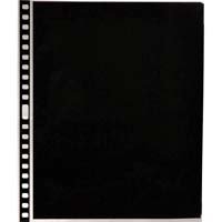Prat Pack of 5 Archival Polypropylene Sheet Protectors with Multi-Hole Perforations, 18x 24