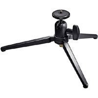 Bogen - Manfrotto 709B Digi-Table-Top Tripod with Ball Head - Black Finish - Supports 4.5 lbs.