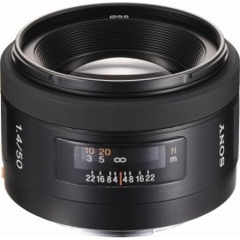 Sony 50mm f/1.4 Lens for Sony Alpha Digital SLR Camera