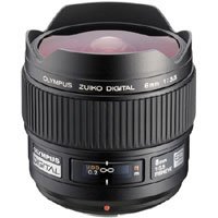 Olympus Zuiko 8mm f/3.5 E-ED Digital Fish-Eye Lens for the E Digital SLR System.