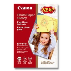 Canon Photo Paper Glossy 4x6 50 Sheets (0775B021)