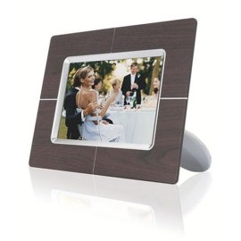 Philips 7" Digital Picture Frame (6.5" Viewable) (Wood)