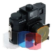 Holga Four Color Filter Set for Color or Black & White Film.