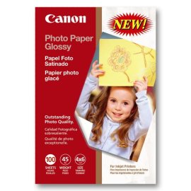Canon Photo Paper Glossy 4x6 100 Sheets (0775B022)
