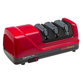 Chef's Choice 120 Diamond Hone 3-Stage Electric Knife Sharpener, Red