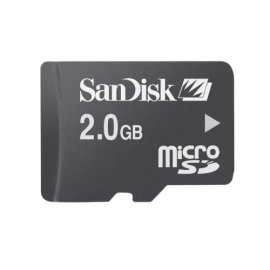 SanDisk MicroSD 2GB Card