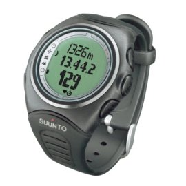 Suunto X6HR Heart Rate Wrist-Top Computer Watch with Altimeter, Barometer, and Compass (Elastomer)
