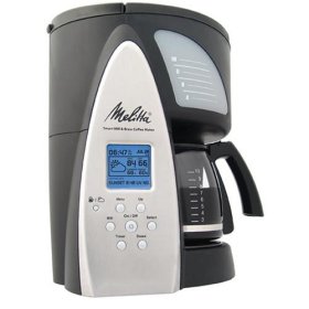 Melitta ME1MSB Smart Mill & Brew 10-Cup Programmable Coffeemaker