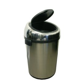 iTouchless 18 Gallon Commercial Size Stainless Steel Trashcan (DZTC18)