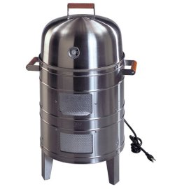 Meco 5029 Stainless Steel Electric Combo Water Smoker