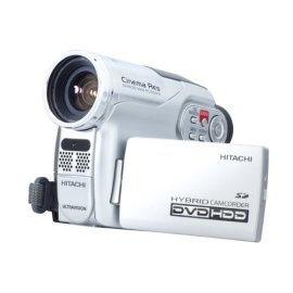 Hitachi DZHS300A DVD Hybrid Camcorder with 25x Optical Zoom & 8GB Hard Disc Drive