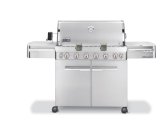 Weber 1780301 Summit S-650 Propane Grill, Stainless Steel