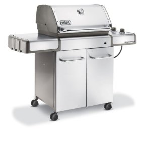 Weber 3770001 Genesis S-310 Propane Gas Grill, Stainless Steel