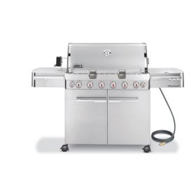 Weber 1880001 Summit S-650 Natural Gas Grill, Stainless Steel