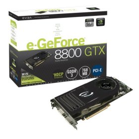 eVGA e-GeForce 8800 GTX 768 MB PCI-Express Graphics Card