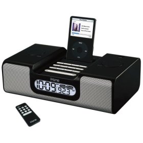 iHome iH6 Clock Radio for iPod (Black)