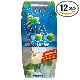 Vita Coco Coconut Water, 11.2oz Juice Boxes (Pack of 12)