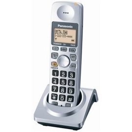 Panasonic KX-TGA101S Dect 6.0 Cordless Telephone Additional Handset - Silver
