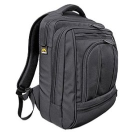 Brenthaven Pro 15-17 Backpack for MacBook Pro and Powerbook 15-17 - Black Exterior