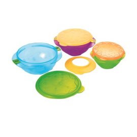 Sassy Baby Large, Medium, And Small Feeding Bowl Set, Multiple Colors