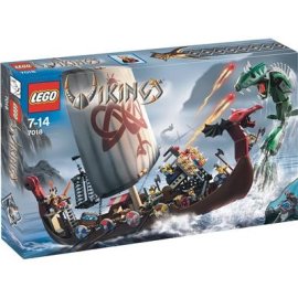 LEGOÂ® VIKINGS Ship Challenges the Midgard Serpent (7018)