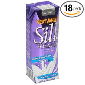 Silk Organic Soymilk, Very Vanilla, 8.25-Ounce Cartons (Pack of 18)