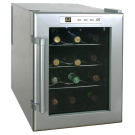 Sunpentown Thermo Electric 12-Bottle Wine and Beverage Chiller