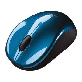 Logitech V470 Bluetooth Cordless Laser Mouse for Notebooks - Blue