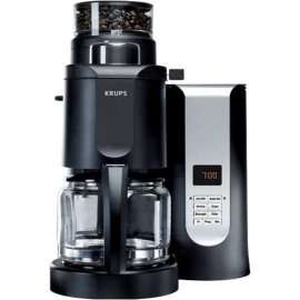 Krups KM7000 Grind-and-Brew 10-Cup Coffee Maker