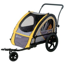 InStep Quick N EZ Bicycle Trailer (Gold/Gray/Black)