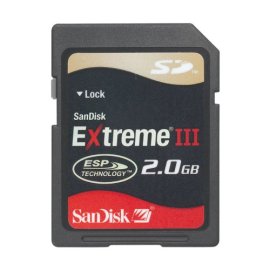 SanDisk 2 GB Extreme III SD Memory Card