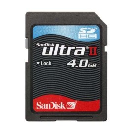 Sandisk Ultra II SDHC 4GB SD Memory Card