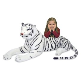 Melissa & Doug Plush White Tiger