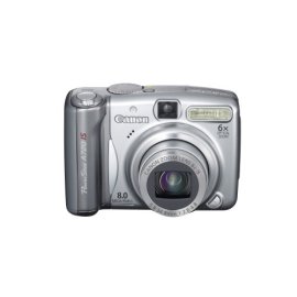 Canon PowerShot A720IS 8MP Digital Camera with 6x Optical Image Stabilized Zoom