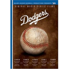 MLB Vintage World Series Films - Los Angeles Dodgers 1959, 1963, 1965, 1981 & 1988