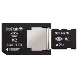 SanDisk 2 GB Memory Stick Micro M2 (SDMSM2-2048-A10M)