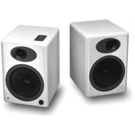 Audioengine A5 Powered Speaker System (A5W, Pair, White)