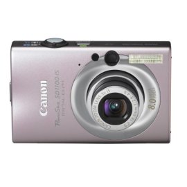 Canon PowerShot SD1100IS 8MP Digital Camera with 3x Optical Image Stabilized Zoom (Pink)