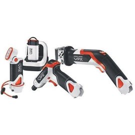 Black & Decker VPX903X1 VPX Starter Set with Power Screwdriver, Cut Saw, Flashlight, and VPX Battery with Charger