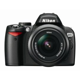 Nikon D60 10.2MP Digital SLR Camera with 18-55mm f/3.5-5.6G AF-S DX VR Nikkor Zoom Lens