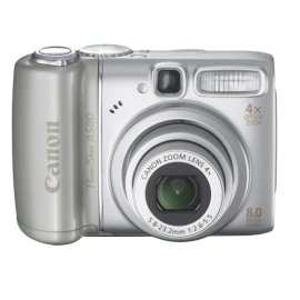 Canon PowerShot A580 8MP Digital Camera with 4x Optical Zoom